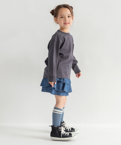 DRC branshes（ディーアールシーブランシェス）の「【WEB限定/DRC】アソートグラフィック長袖Tシャツ（Tシャツ/カットソー・キッズ・その他3/オフホワイト/チャコールグレー/オリーブ/ブルーグレー/アイボリー/その他2/その他1/ラベンダー/ピンク・150/120/100/140/160/130/110）」の14枚目の写真