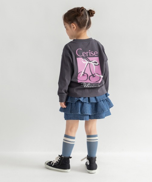 DRC branshes（ディーアールシーブランシェス）の「【WEB限定/DRC】アソートグラフィック長袖Tシャツ（Tシャツ/カットソー・キッズ・その他3/オフホワイト/チャコールグレー/オリーブ/ブルーグレー/アイボリー/その他2/その他1/ラベンダー/ピンク・150/120/100/140/160/130/110）」の15枚目の写真