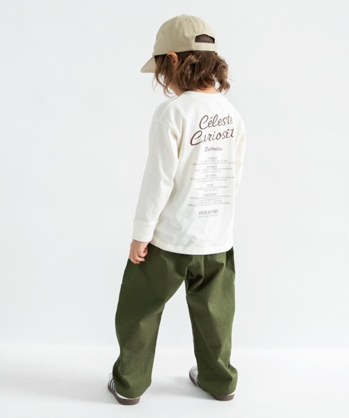 DRC branshes（ディーアールシーブランシェス）の「【WEB限定/DRC】アソートグラフィック長袖Tシャツ（Tシャツ/カットソー・キッズ・その他3/オフホワイト/チャコールグレー/オリーブ/ブルーグレー/アイボリー/その他2/その他1/ラベンダー/ピンク・150/120/100/140/160/130/110）」の16枚目の写真