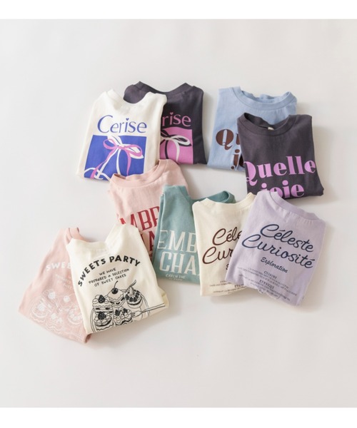 DRC branshes（ディーアールシーブランシェス）の「【WEB限定/DRC】アソートグラフィック長袖Tシャツ（Tシャツ/カットソー・キッズ・その他3/オフホワイト/チャコールグレー/オリーブ/ブルーグレー/アイボリー/その他2/その他1/ラベンダー/ピンク・150/120/100/140/160/130/110）」の18枚目の写真