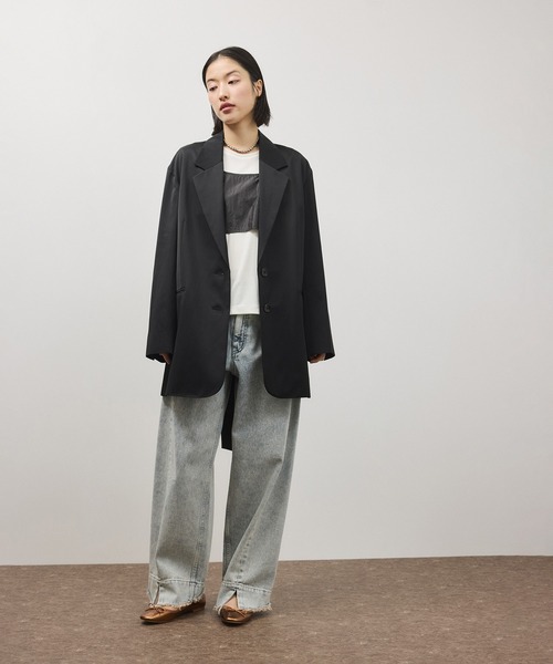 ADAM ET ROPE'(アダムエロペ)の「メタリックバレエシューズ(バレエシューズ・レディース・シルバー/その他1/ブラック・24/23.5/23/24.5)」の19枚目の写真