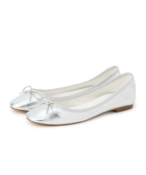 ADAM ET ROPE'(アダムエロペ)の「メタリックバレエシューズ(バレエシューズ・レディース・シルバー/その他1/ブラック・24/23.5/23/24.5)」の16枚目の写真