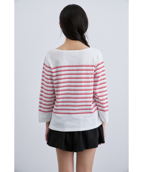 MAGNET ARCHIVE(マグネット アーカイブ)の「Boat Some Top (Red)(Tシャツ/カットソー・レディース・その他・FREE)」の3枚目の写真