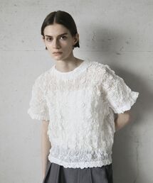 GARAGE OF GOOD CLOTHING | クロップド丈シャーリングプルオーバー(シャツ/ブラウス)