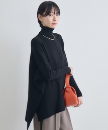 抗菌ニットポンチョ