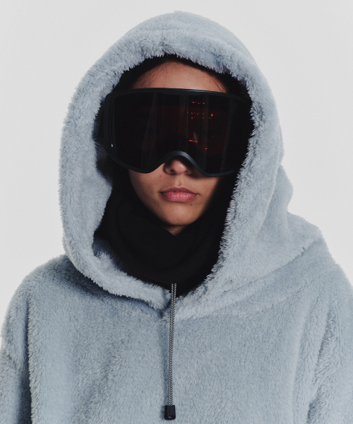 MENASOO(ミナス)の「Pogme Fleece String Hoodie_Mint(パーカー・レディース・ミント・F)」の13枚目の写真