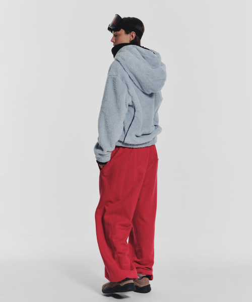 MENASOO(ミナス)の「Pogme Fleece String Hoodie_Mint(パーカー・レディース・ミント・F)」の16枚目の写真