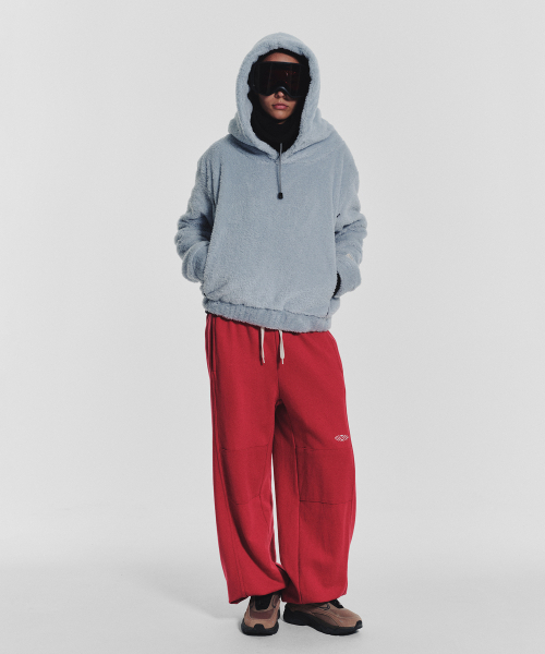 MENASOO(ミナス)の「Pogme Fleece String Hoodie_Mint(パーカー・レディース・ミント・F)」の18枚目の写真