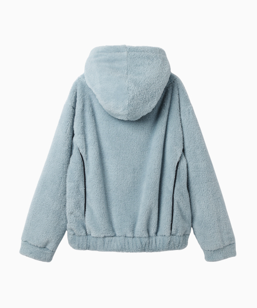 MENASOO(ミナス)の「Pogme Fleece String Hoodie_Mint(パーカー・レディース・ミント・F)」の21枚目の写真