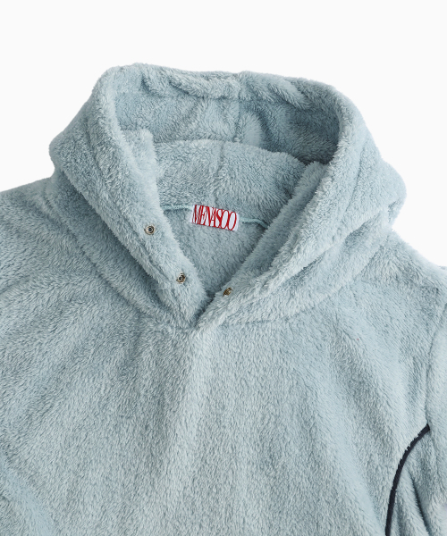 MENASOO(ミナス)の「Pogme Fleece String Hoodie_Mint(パーカー・レディース・ミント・F)」の22枚目の写真
