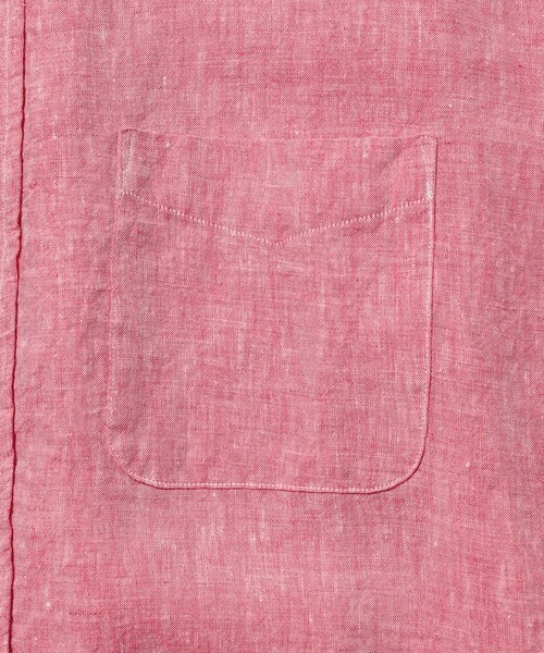 BEAMS PLUS（ビームスプラス）の「B.D. Classic-fit Linen Chambray（シャツ/ブラウス・メンズ・ナチュラル/ブルー/レッド/ホワイト・X-LARGE/LARGE/MEDIUM/SMALL）」の21枚目の写真