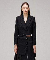 MMAM（ムアム）の「Double cropped blazer（テーラードジャケット）」