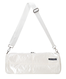 UNKNOWN PLANET（アンノウンプラネット）の「グロッシーダッフルバッグ ホワイト（ボストンバッグ）」