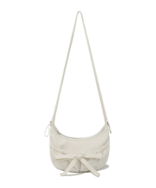 COVERNAT WOMAN(カバーナットウーマン)の「クローバーハートシャーリングミディアムナイロンホーボーバッグ Beige(メッセンジャーバッグ・レディース・その他・FREE)」の10枚目の写真