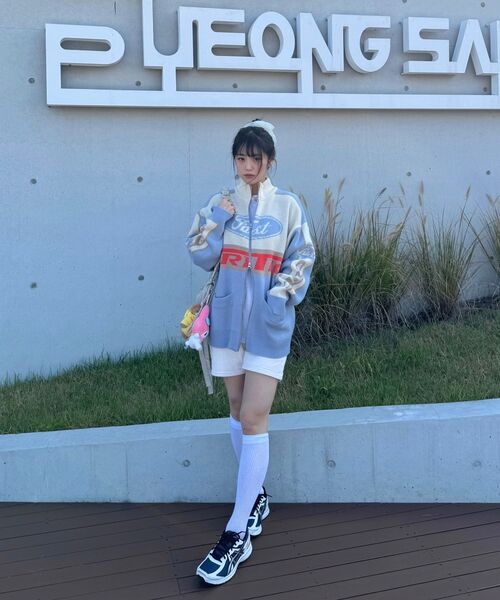 COVERNAT WOMAN(カバーナットウーマン)の「クローバーハートシャーリングミディアムナイロンホーボーバッグ Beige(メッセンジャーバッグ・レディース・その他・FREE)」の2枚目の写真