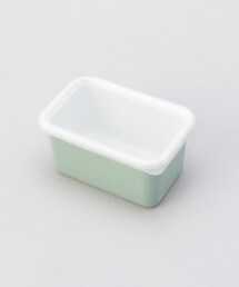 212 KITCHEN STORE | 富士ホーロー深型角容器 ヴィンテージグリーン S <212Kオリジナル>(キッチンツール)