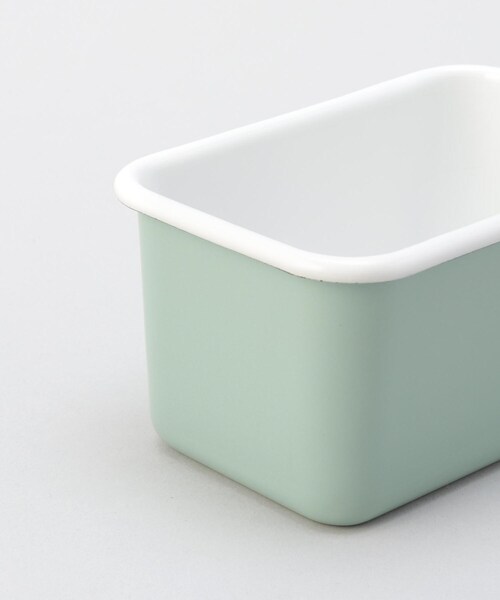 212 KITCHEN STORE（トゥワントゥキッチンストア）の「富士ホーロー深型角容器 ヴィンテージグリーン S ＜212Kオリジナル＞（キッチンツール・レディース・その他・00）」の5枚目の写真