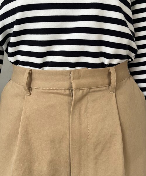 prose verse(プロズヴェール)の「ストレートチノパンツ(チノパンツ・レディース・ベージュ・PL/PM/LARGE/MEDIUM)」の7枚目の写真