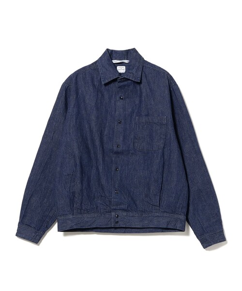 NECESSARY or UNNECESSARY(ネセサリーオアアンネセサリー)の「NECESSARY or UNNECESSARY / DENIM SHIRT ジャンパー(デニムジャケット・メンズ・インディゴブルー・MEDIUM/LARGE)」の9枚目の写真