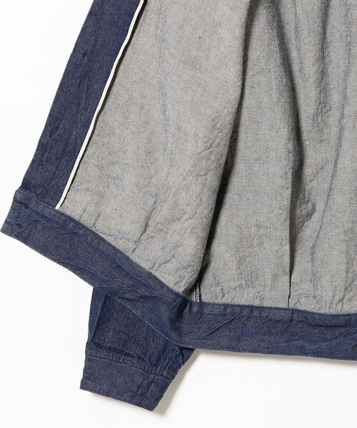 NECESSARY or UNNECESSARY(ネセサリーオアアンネセサリー)の「NECESSARY or UNNECESSARY / DENIM SHIRT ジャンパー(デニムジャケット・メンズ・インディゴブルー・MEDIUM/LARGE)」の12枚目の写真