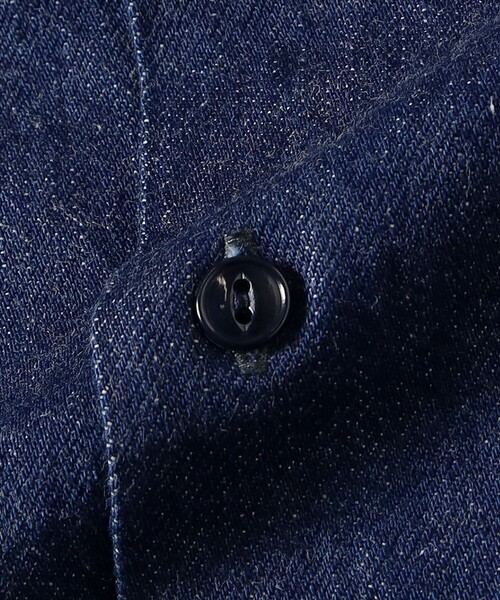 NECESSARY or UNNECESSARY(ネセサリーオアアンネセサリー)の「NECESSARY or UNNECESSARY / DENIM SHIRT ジャンパー(デニムジャケット・メンズ・インディゴブルー・MEDIUM/LARGE)」の14枚目の写真