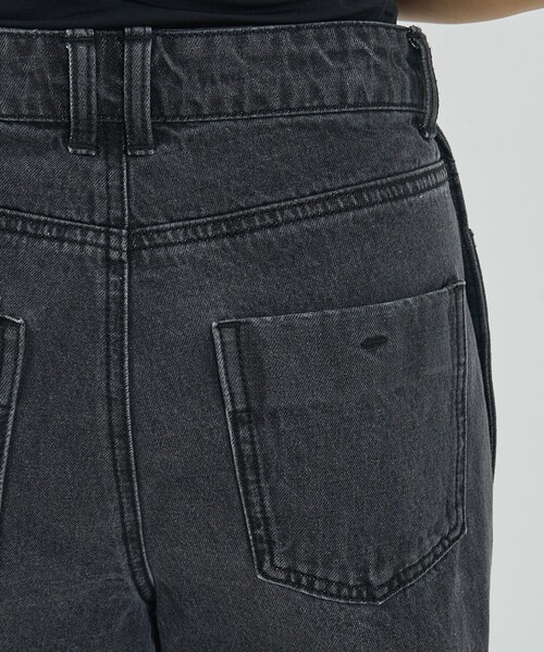 NOMINE(ノミネ)の「サイドライン ワイド デニムパンツ(デニムパンツ・レディース・ブルー/チャコールグレー/ホワイト・S/M)」の9枚目の写真