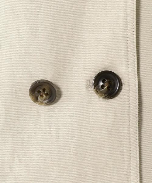 coen（コーエン）の「コットンリネンフーデッドショートPコート（マウンテンパーカー・レディース・ベージュ/ネイビー・LARGE/MEDIUM）」の17枚目の写真