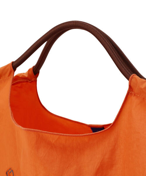 Ball&Chain（ボールアンドチェーン）の「Ball&Chain(ボールアンドチェーン) HORSESHOE/Lサイズ（エコバッグ/サブバッグ・レディース・オレンジ/グレー・F）」の4枚目の写真