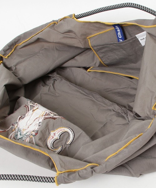 Ball&Chain（ボールアンドチェーン）の「Ball&Chain(ボールアンドチェーン) HORSESHOE/Lサイズ（エコバッグ/サブバッグ・レディース・オレンジ/グレー・F）」の15枚目の写真