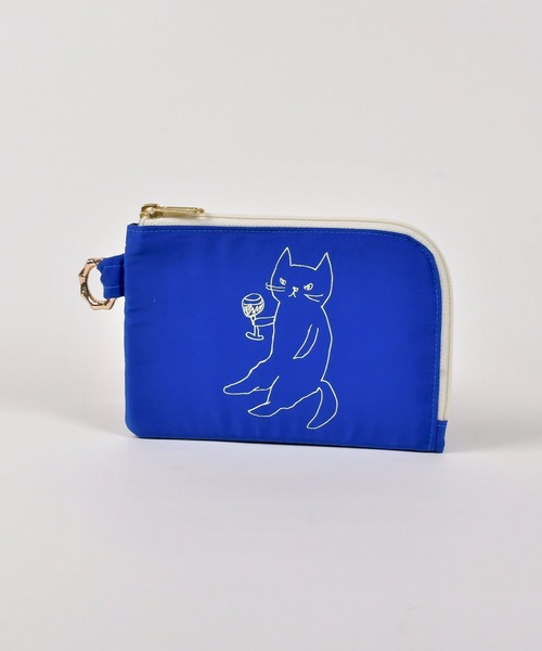 LAZY SUSAN（レイジースーザン）の「マルチポーチソーシーバンチ　２２（ポーチ・レディース・ブルー・FREE）」の5枚目の写真