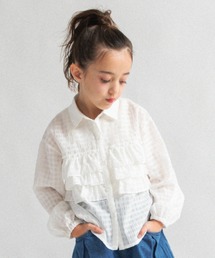 EDWIN（エドウィン）の「【Ou? by EDWIN】フリルブラウス（シャツ/ブラウス）」