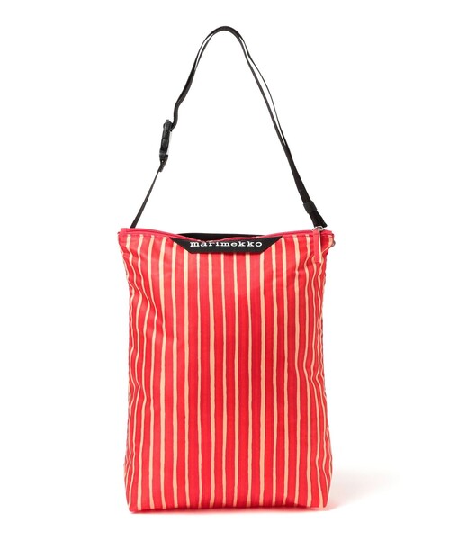 fennica(フェニカ)の「marimekko / Neat Crossbody Piccolo M ショルダーバッグ(ショルダーバッグ・レディース・レッド・ONE SIZE)」の1枚目の写真