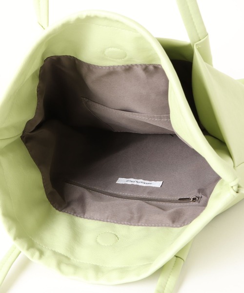 AMERICAN HOLIC（アメリカンホリック）の「ポケットA4トートバッグ（トートバッグ・レディース・グリーン系その他3/モカ/ブラック・FREE）」の6枚目の写真