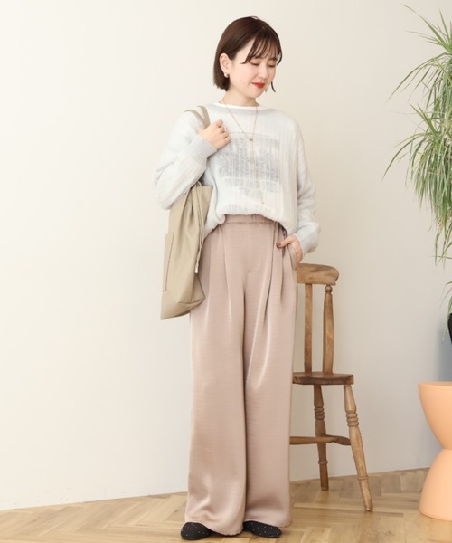 AMERICAN HOLIC（アメリカンホリック）の「ポケットA4トートバッグ（トートバッグ・レディース・グリーン系その他3/モカ/ブラック・FREE）」の10枚目の写真