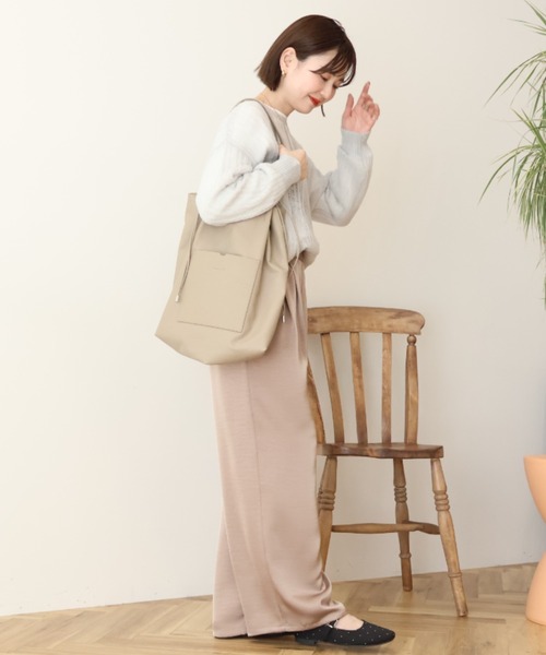 AMERICAN HOLIC（アメリカンホリック）の「ポケットA4トートバッグ（トートバッグ・レディース・グリーン系その他3/モカ/ブラック・FREE）」の11枚目の写真