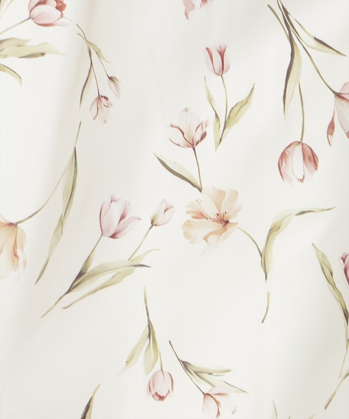 WILLSELECTION（ウィルセレクション）の「【Tulip Series】チューリッププリントタックフレアスカート（スカート・レディース・ホワイト/ピンク/ミント・FREE）」の13枚目の写真