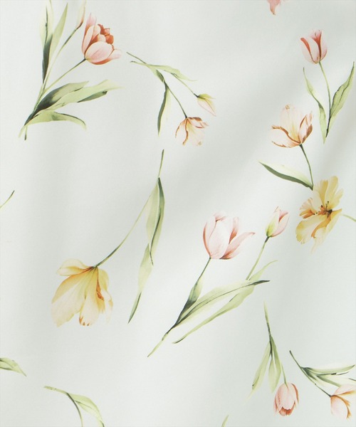 WILLSELECTION（ウィルセレクション）の「【Tulip Series】チューリッププリントタックフレアスカート（スカート・レディース・ホワイト/ピンク/ミント・FREE）」の20枚目の写真