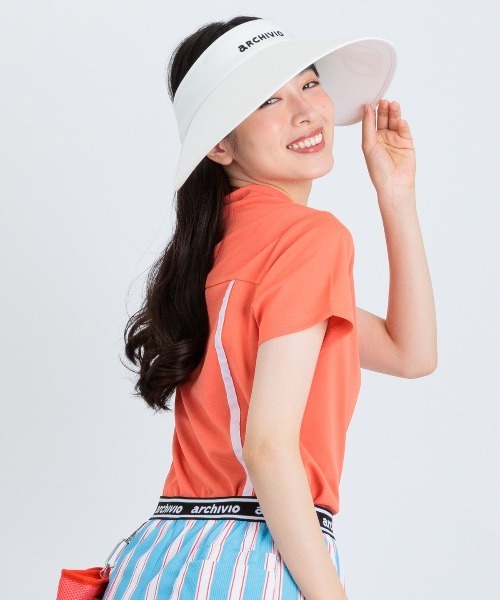 archivio（アルチビオ）の「＜LADIES＞バックラインUVプルオーバー（Tシャツ/カットソー・レディース・ブラック/ホワイト/ライトグリーン/オレンジ・L/M/S）」の18枚目の写真