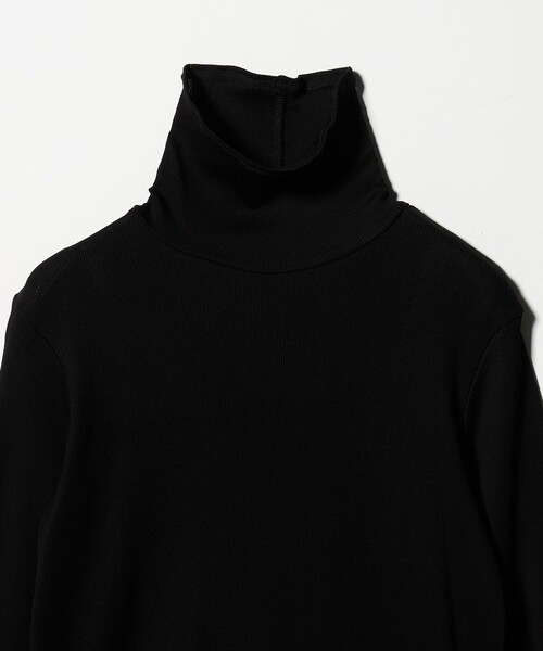 UNITED ARROWS(ユナイテッドアローズ)の「コットン テレコ タートル カットソー(Tシャツ/カットソー・レディース・ダークブラウン/ブラック/ライトピンク/ホワイト・FREE)」の22枚目の写真