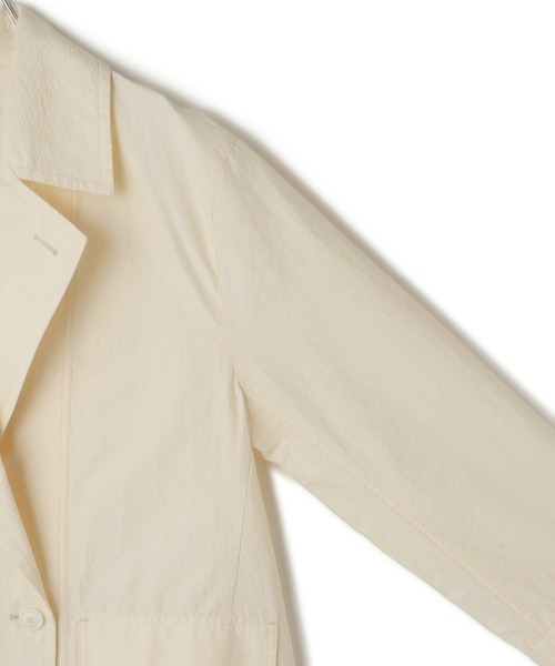 ADAM ET ROPE'（アダムエロペ）の「ウォッシュドジャケット（テーラードジャケット・レディース・ブラウン系その他2/オフホワイト・38/36）」の19枚目の写真