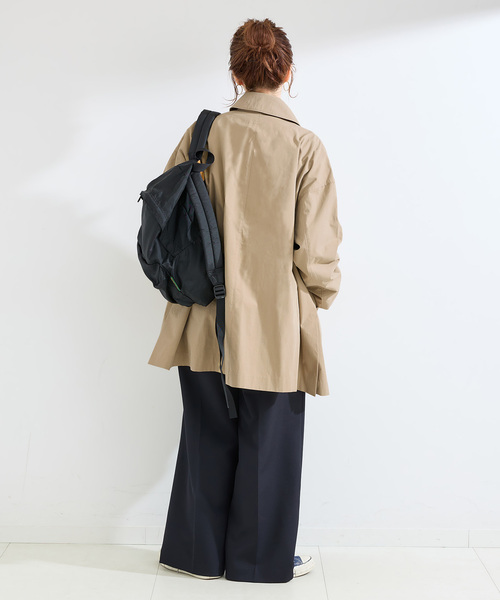 B.C STOCK（ベーセーストック）の「CPAステンテントラインコート（その他アウター・レディース・ベージュ/ブラック・FREE）」の13枚目の写真
