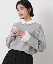 margaux（マルゴー）の「襟付きカフスＳＥＴブラウス（シャツ/ブラウス）」