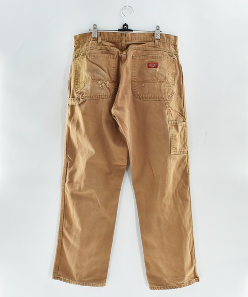 Dickies(ディッキーズ)の「【USED】90’s Dickies グランジ ダック ワークパンツ(カーゴパンツ・メンズ・ブラウン・LARGE)」の9枚目の写真