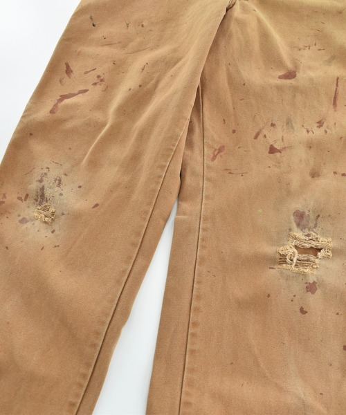 Dickies(ディッキーズ)の「【USED】90’s Dickies グランジ ダック ワークパンツ(カーゴパンツ・メンズ・ブラウン・LARGE)」の11枚目の写真