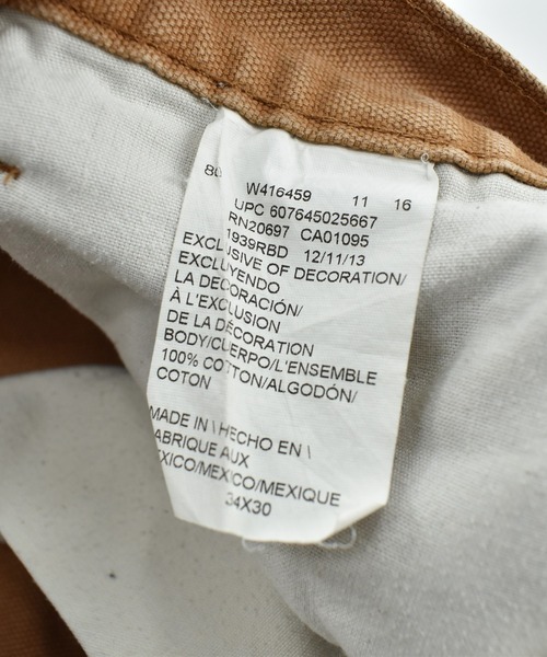 Dickies(ディッキーズ)の「【USED】90’s Dickies グランジ ダック ワークパンツ(カーゴパンツ・メンズ・ブラウン・LARGE)」の3枚目の写真