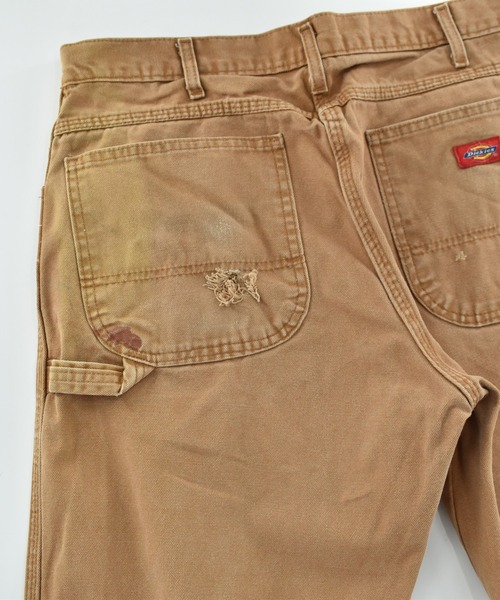 Dickies(ディッキーズ)の「【USED】90’s Dickies グランジ ダック ワークパンツ(カーゴパンツ・メンズ・ブラウン・LARGE)」の6枚目の写真