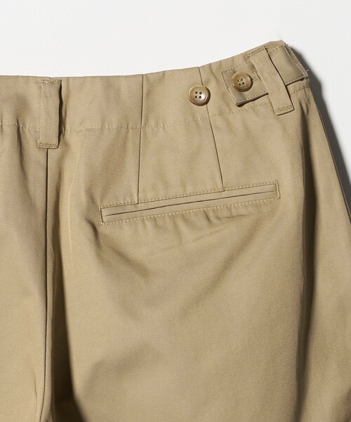 BEAUTY&YOUTH UNITED ARROWS（ビューティーアンドユースユナイテッドアローズ）の「【WEB限定】バレルワイドチノパンツ ウォッシャブル（チノパンツ・レディース・ブラック/ベージュ/グレー系・L/S/M）」の7枚目の写真