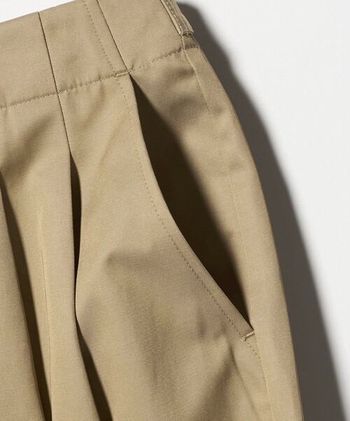 BEAUTY&YOUTH UNITED ARROWS（ビューティーアンドユースユナイテッドアローズ）の「【WEB限定】バレルワイドチノパンツ ウォッシャブル（チノパンツ・レディース・ブラック/ベージュ/グレー系・L/S/M）」の19枚目の写真