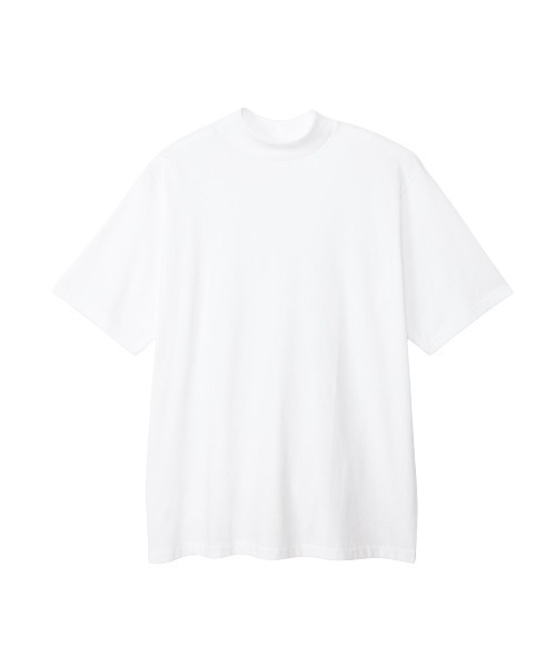 HANES(ヘインズ)の「【Hanes/ヘインズ】メンズ Hanes THE RELAX リラックスフィット モックネックTシャツ(Tシャツ/カットソー・メンズ・ブラック/ホワイト・XL/L/M/S)」の11枚目の写真