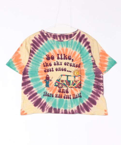 チャイハネ（チャイハネ）の「【チャイハネ】ヒピタイTシャツ（Tシャツ/カットソー・レディース・ブルー/ベージュ/オレンジ・FREE）」の2枚目の写真